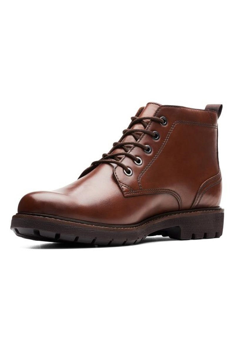 Clarks Batcombe Mix Zwarte Veterboot - Nu 24% korting