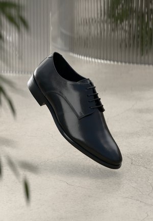 Zign LEATHER - Alkalmi fűzős cipők - black