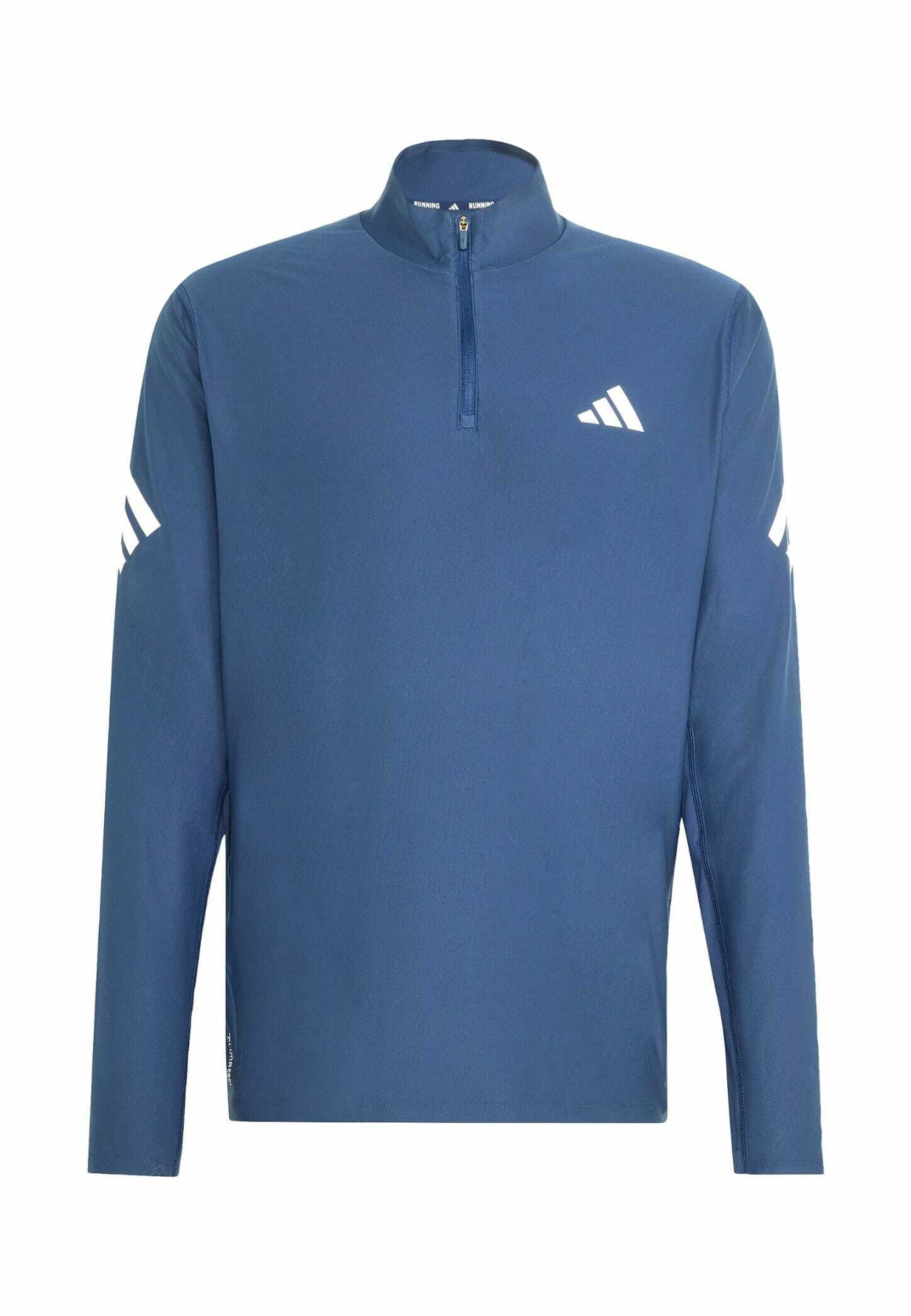 adidas Performance ADI365 ZIP - Longsleeve - tech indigo white