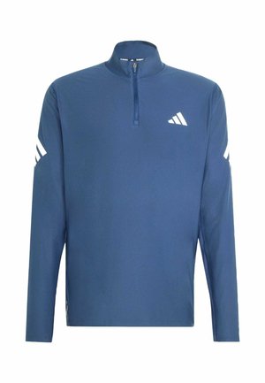 adidas Performance, ADI365 ZIP - Maglietta a manica lunga - tech indigo   white