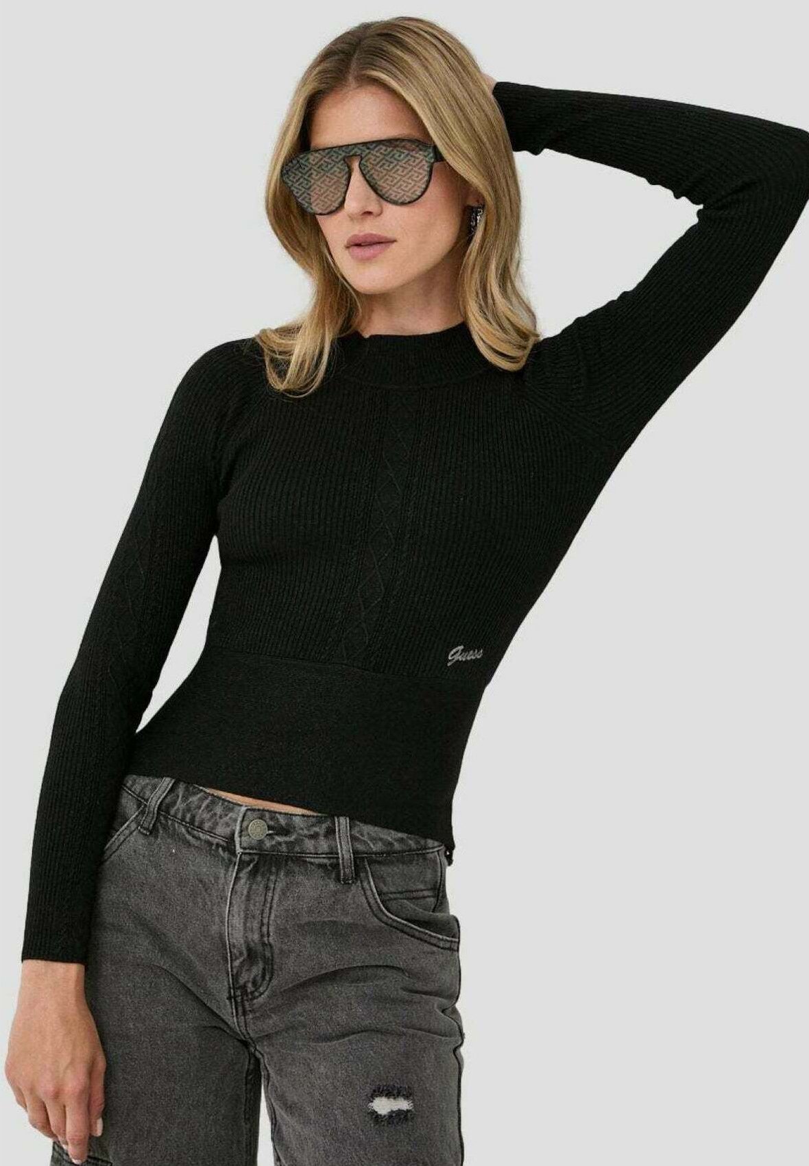 JUNIOR SWEATER - Trui - jet black