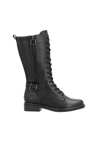Remonte Bottes à lacets - urbanschwarz