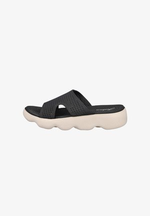 Bubble Bobble, E6501 CHANCLAS PLANAS MUJER - Sandalias planas - black