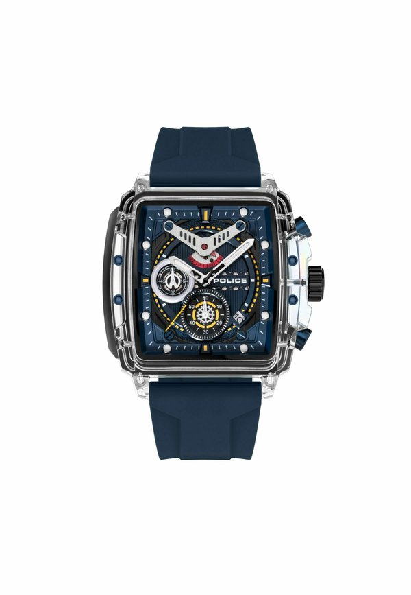 Chronograph - weiß   blau