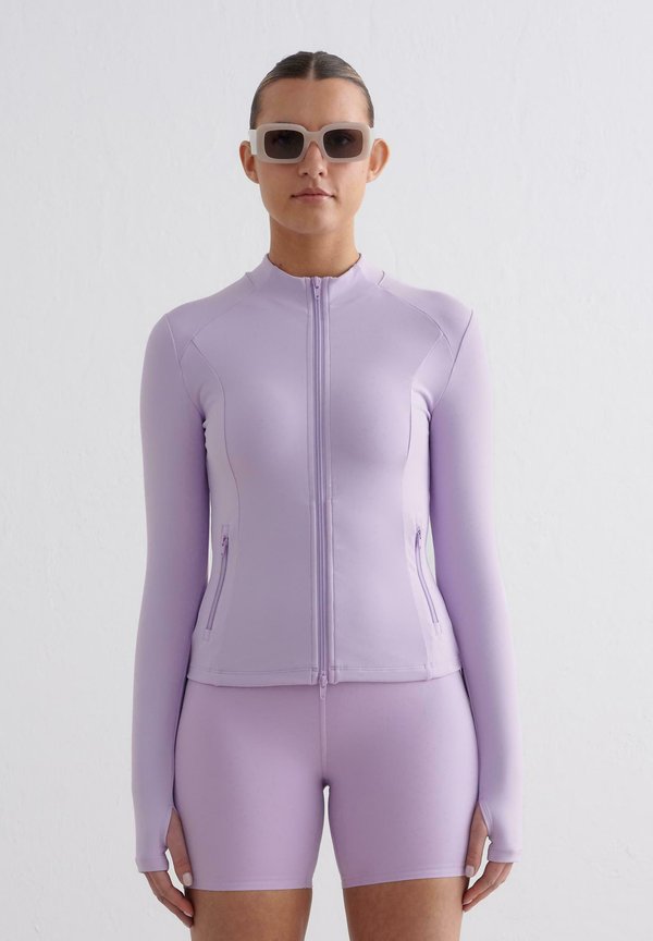 Strickjacke - violet