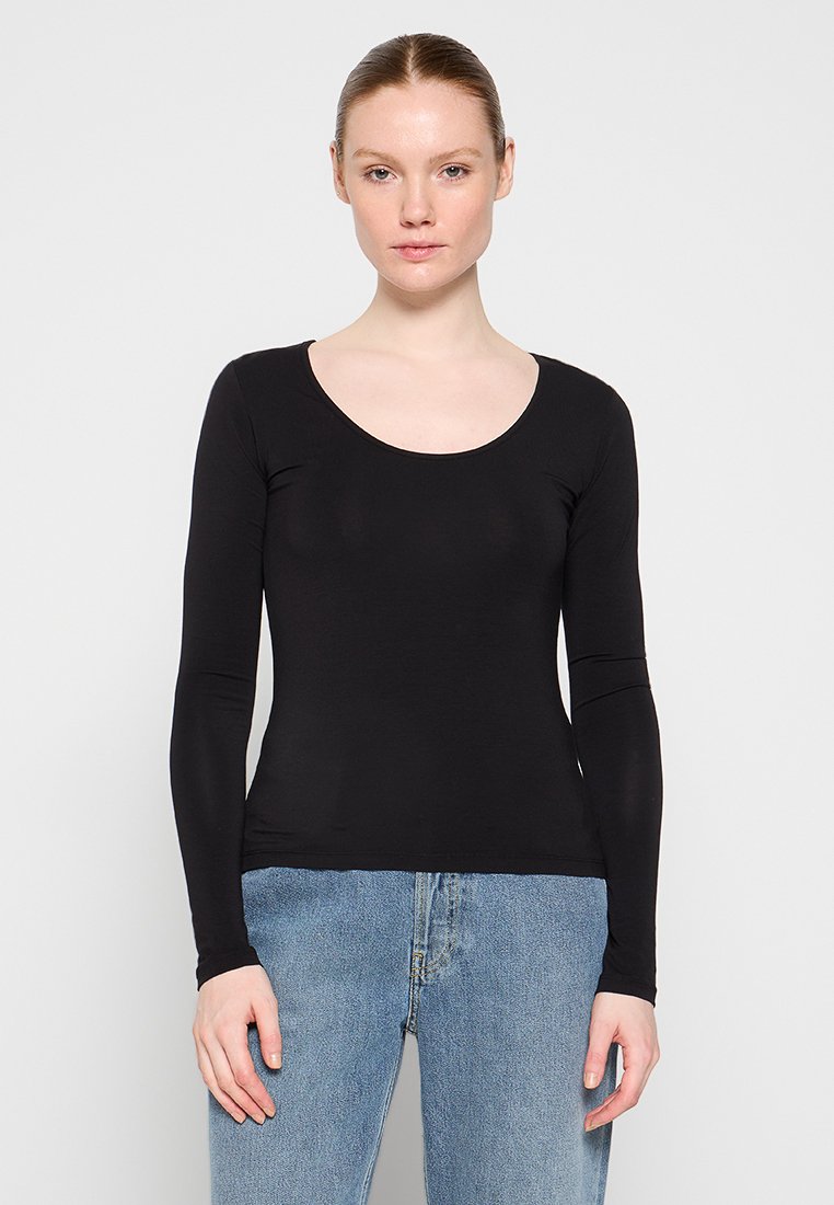 Envii Longsleeve zwart-metallic