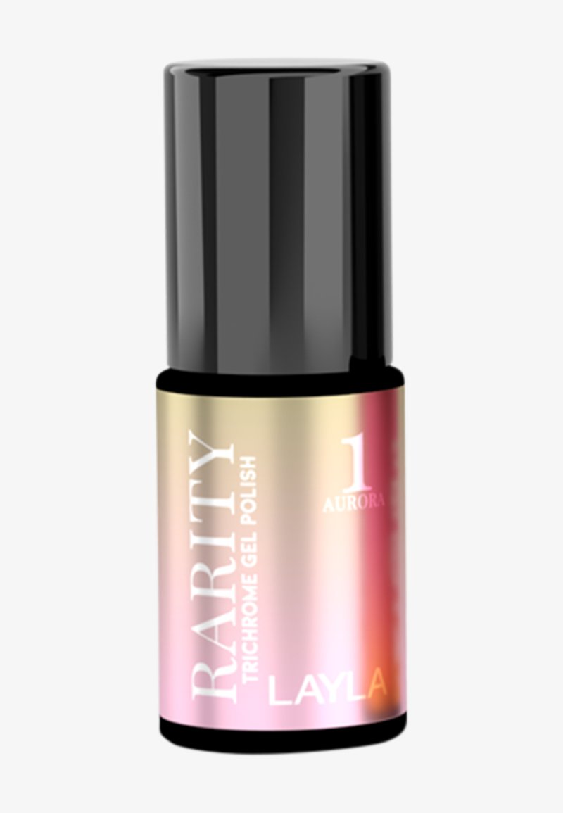 Layla Cosmetics RARITY GEL POLISH Vernis à ongles aurora/rose