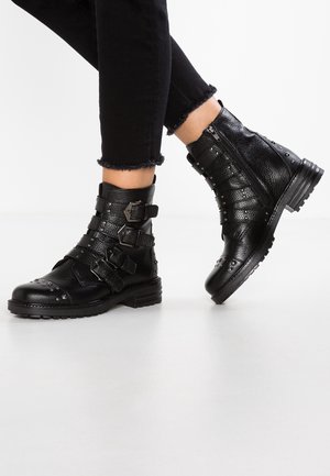 Biker-/cowboynilkkurit - black