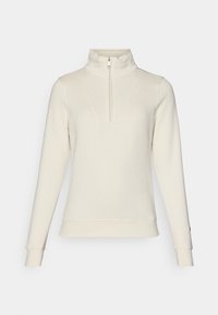 ICONS TONAL HALF ZIP - Športni pulover - beige