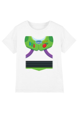 Disney TOY STORY BUZZ LIGHTYEAR COSTUME - Print T-shirt - white