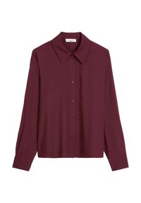 Unselected, dark maroon