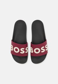 BOSS KIRK UNISEX - Papuci - dark red