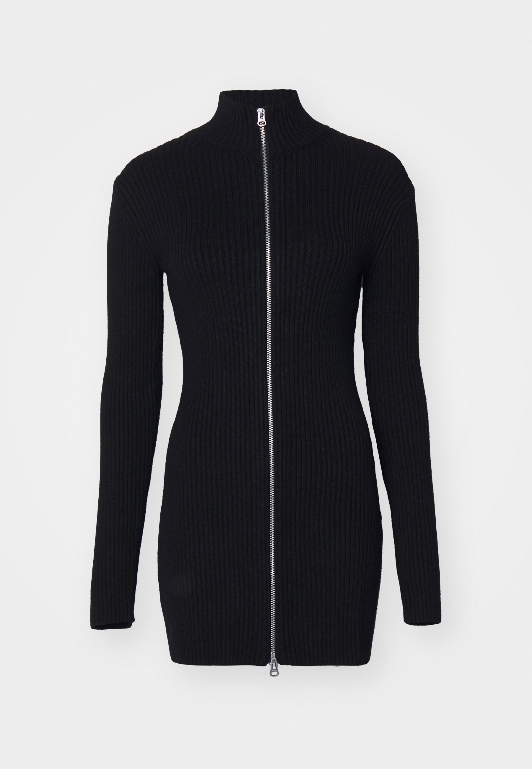 トップス SUPER HIGH GAUGE SWEAT ZIP CARDIGAN 4 Namu Shop - Auralee Super High Gauge Sweat Zip Cardigan - Black