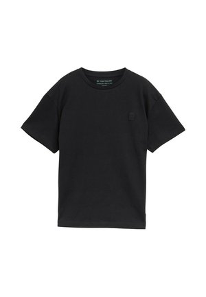 TOM TAILOR, Lihtne T-särk - heavy black
