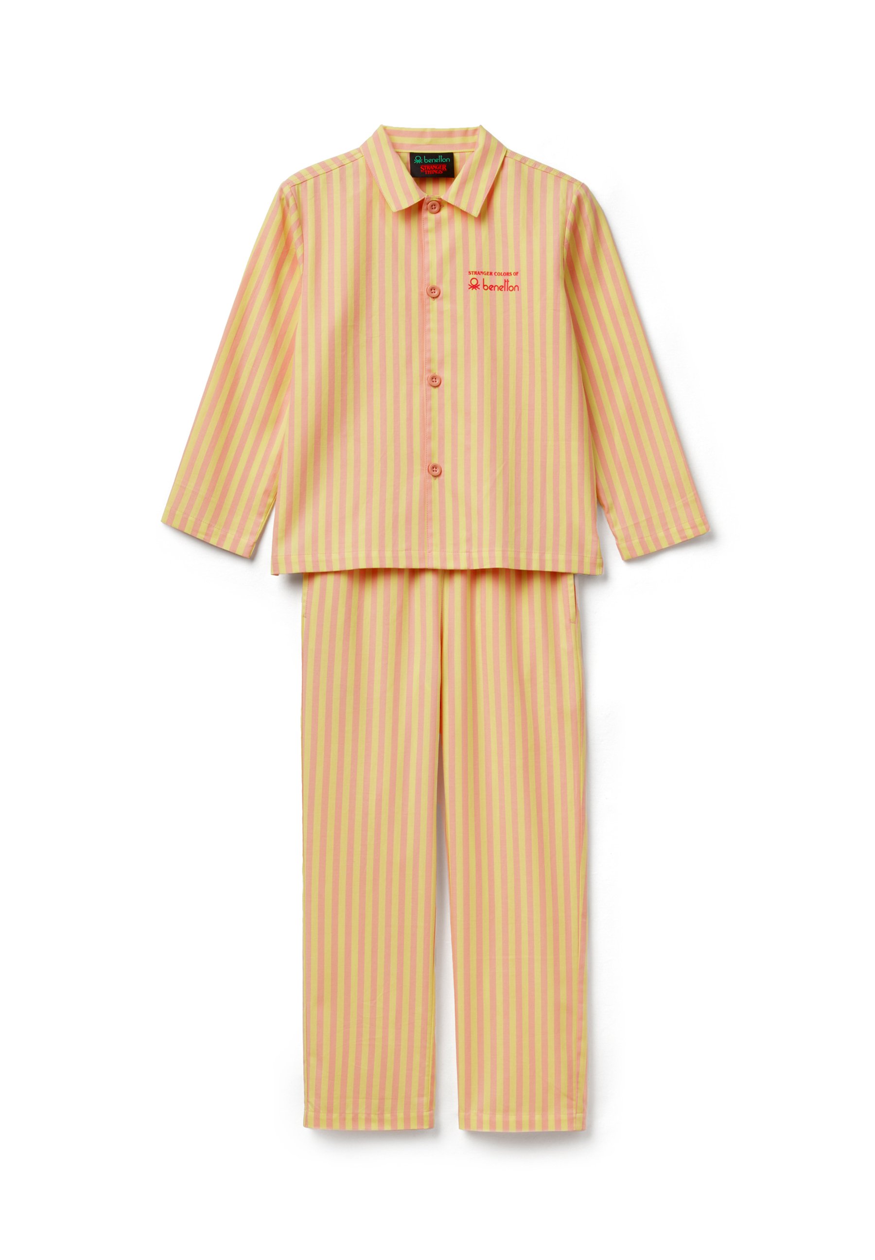 United Colors Of Benetton Ensemble Pyjama Garçon - Jersey Léger Confortable 100% Coton