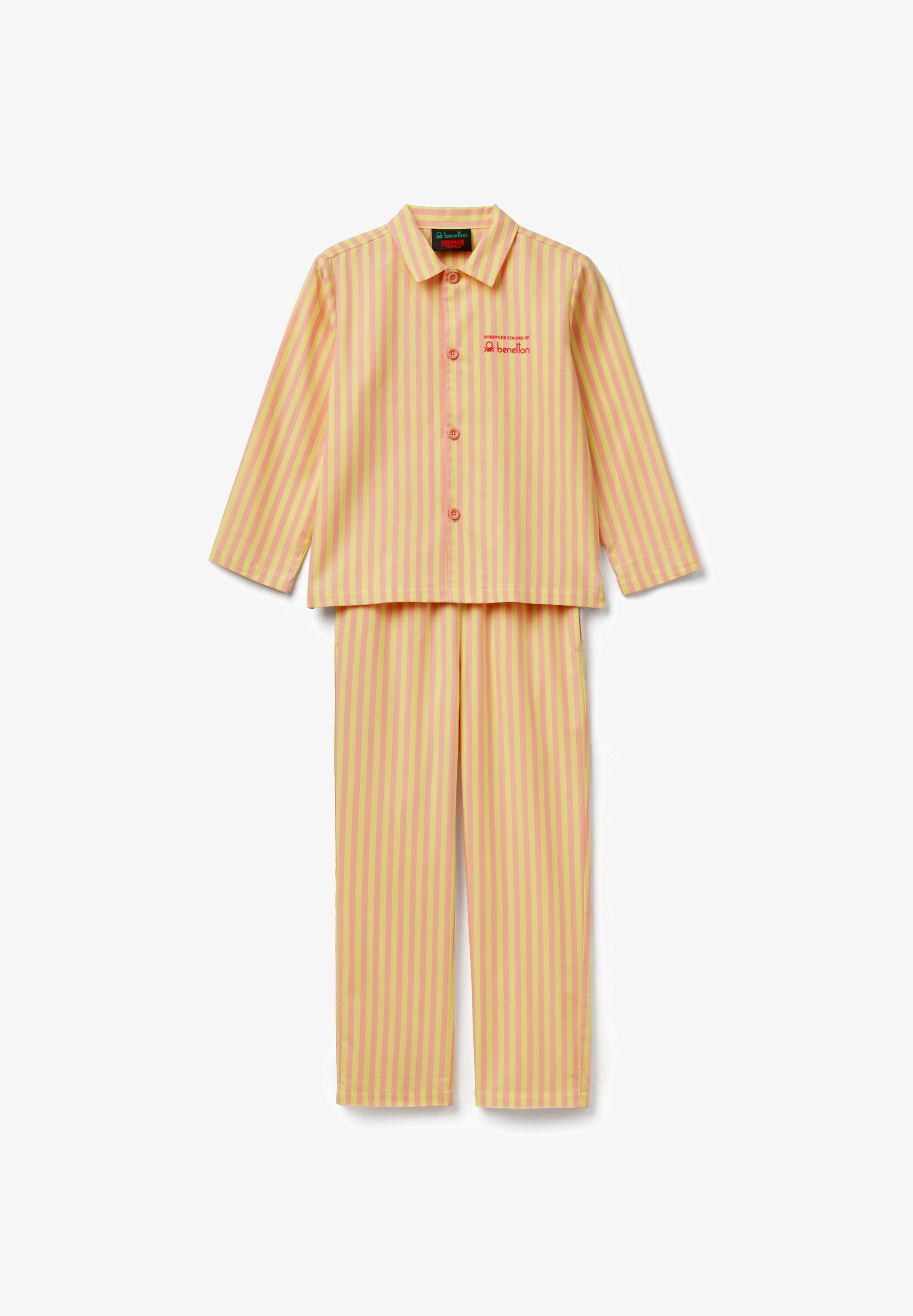 United Colors Of Benetton Ensemble Pyjama Garçon - Jersey Léger Confortable 100% Coton