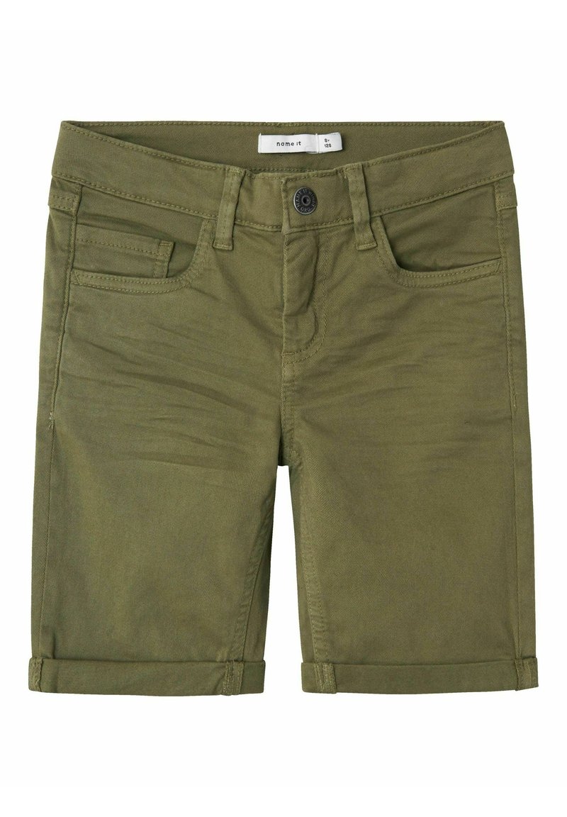 Name it NKMSOFUS TWIISAK - Shorts di jeans - deep lichen green