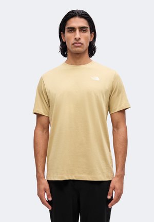 The North Face, EVOLUTION SIMPLE DOME REGULAR SHORT SLEEVE TEE - Camiseta básica - khaki stone