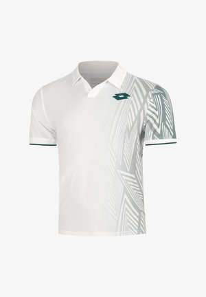 Lotto, POLO TECH VI - D3 POLO - Poloshirt - bright white biome green