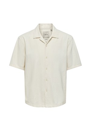 Only & Sons, ONSCOLT REG S/S 0570 RESORT SHIRT - Overhemd - gardenia
