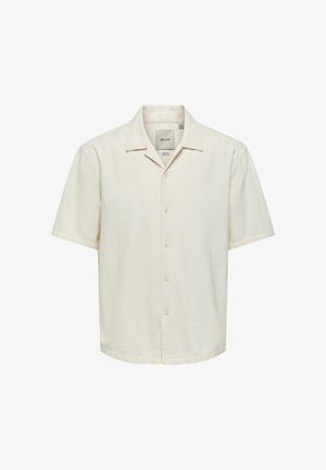Only & Sons, ONSCOLT REG S/S 0570 RESORT SHIRT - Overhemd - gardenia