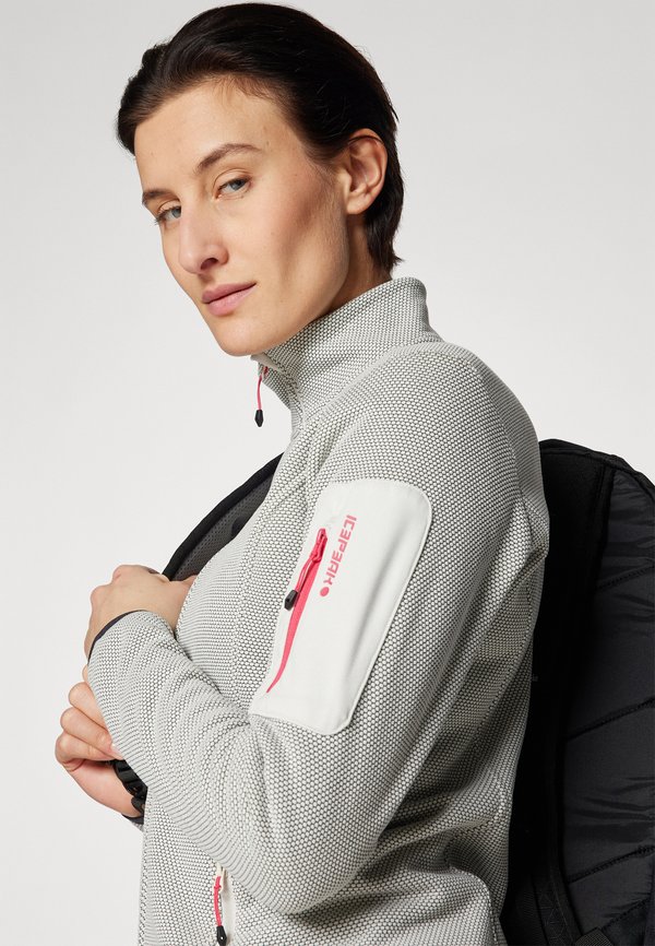 BOWERSVILLE - Zip-up sweatshirt - powder4