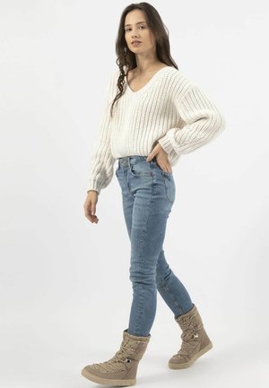 RELAKS - Snowboots  - beige r