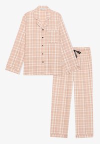 FLANNEL SET - Nattdrakt - beige based
