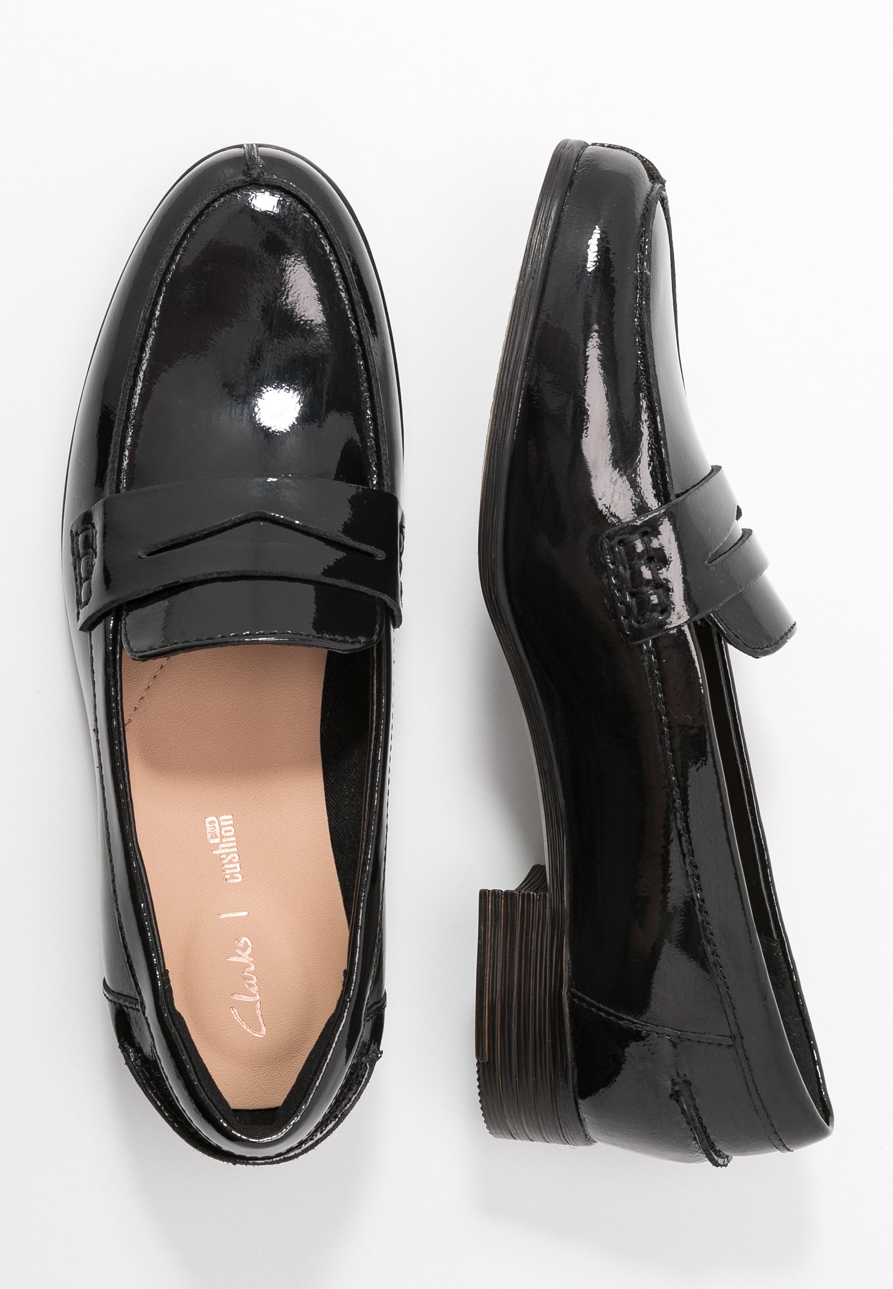 hamble loafer black leather