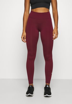 Nike Performance Leggings - dark red