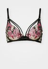 ENTWINED NON PADDED - Balconette tipa krūšturis - black