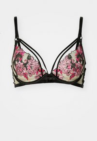 ENTWINED NON PADDED - Balconette bra - black