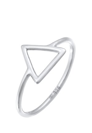 Elli TRIANGLE GEO - Ring - silber