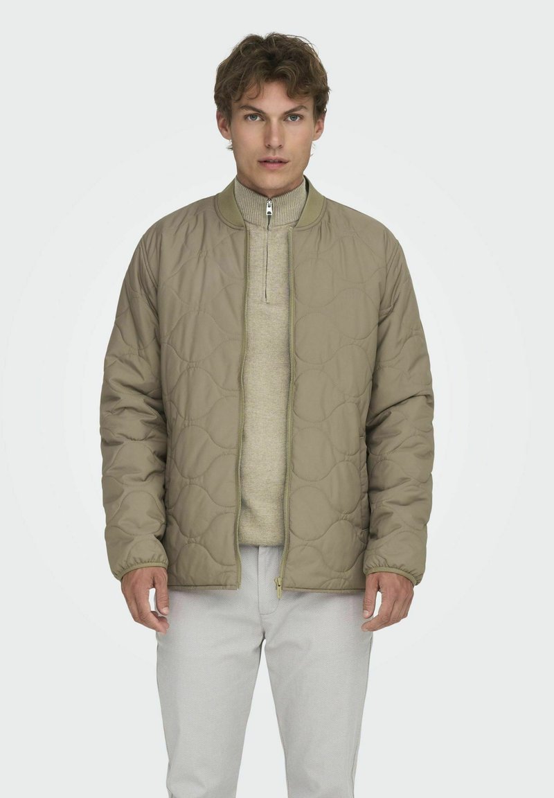 Only & Sons Bombejakke - desert taupe