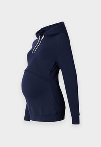 NURSING HOODIE MATERNITY - Φούτερ με κουκούλα - dark blue