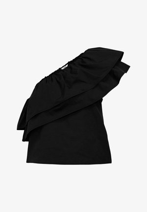 Object ONE-SHOULDER - Bluza - black
