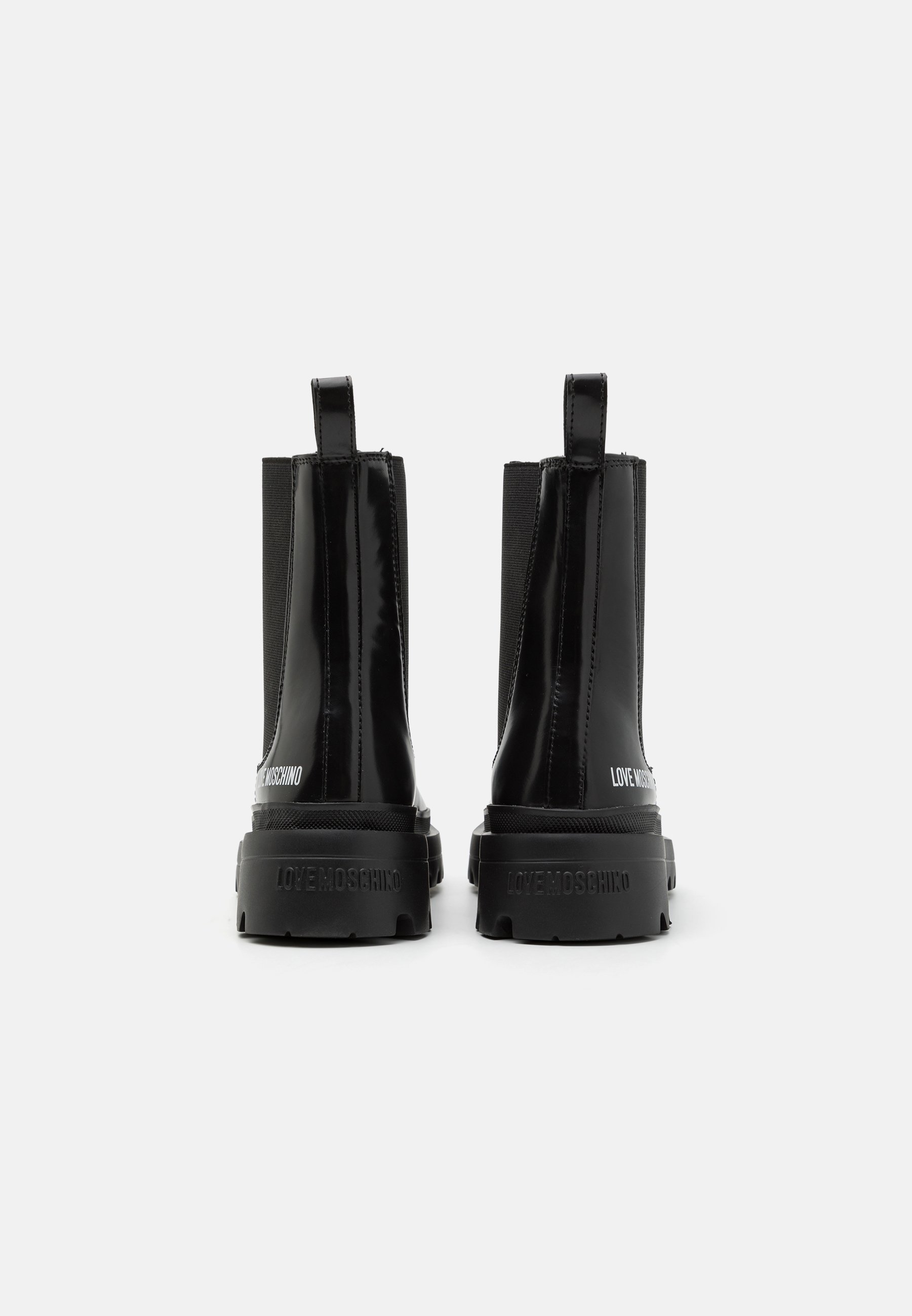 love moschino flatform ankle boots