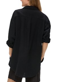 s.Oliver OVERSIZE-LOOK - Pogājama blūze - schwarz