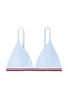TH GLOBAL STRIPE - Bikini top - sweet blue