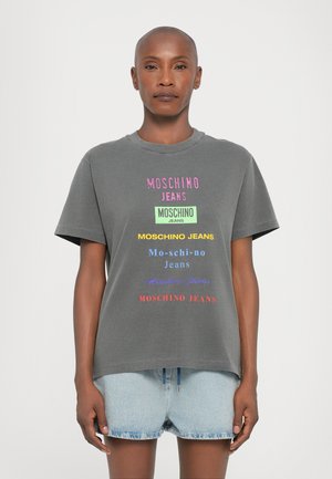 MOSCHINO JEANS T-shirt imprimé - grey