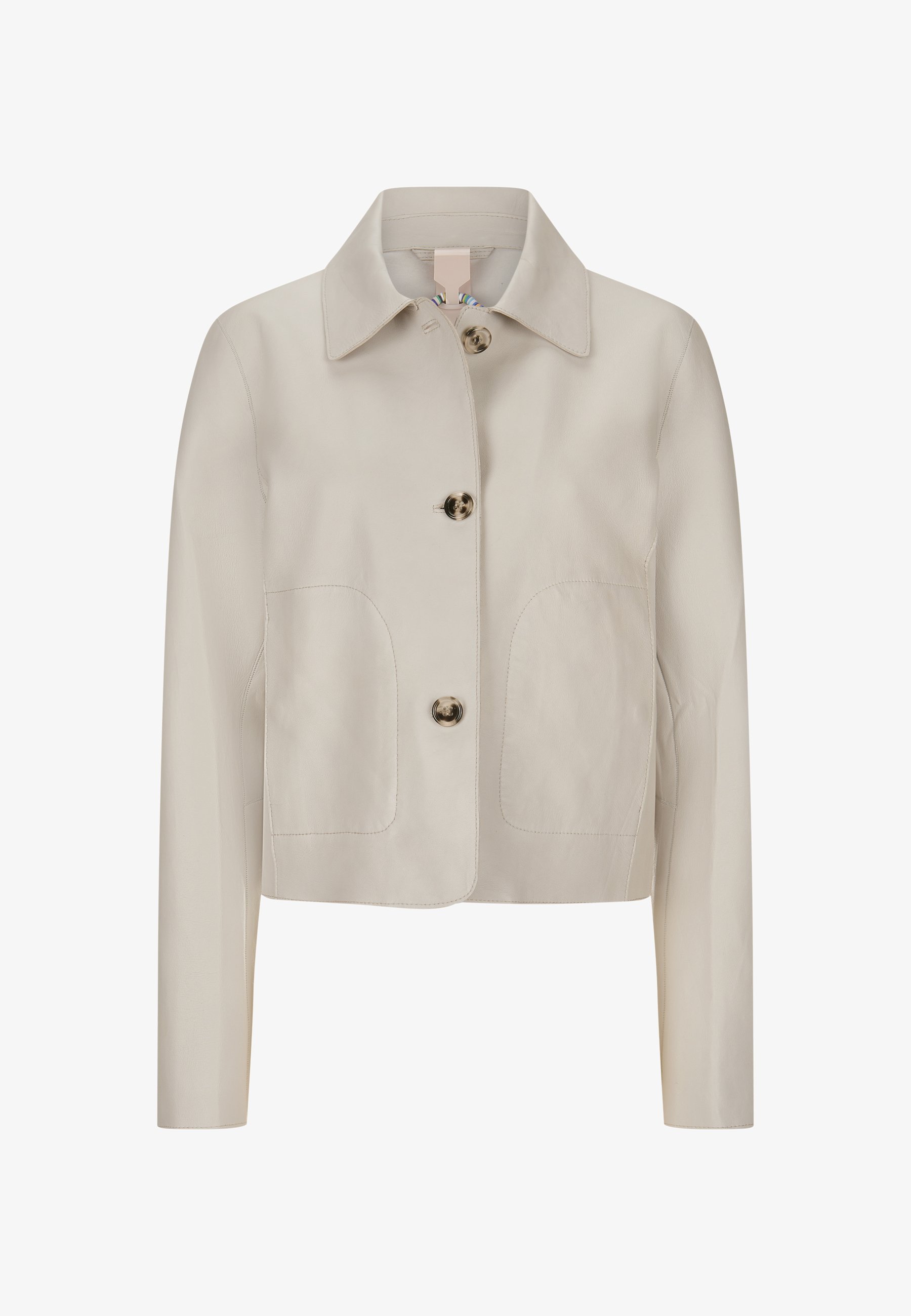 Lederjacke Bikerjacke Creme Lederjacke Creme Damen Rich Royal