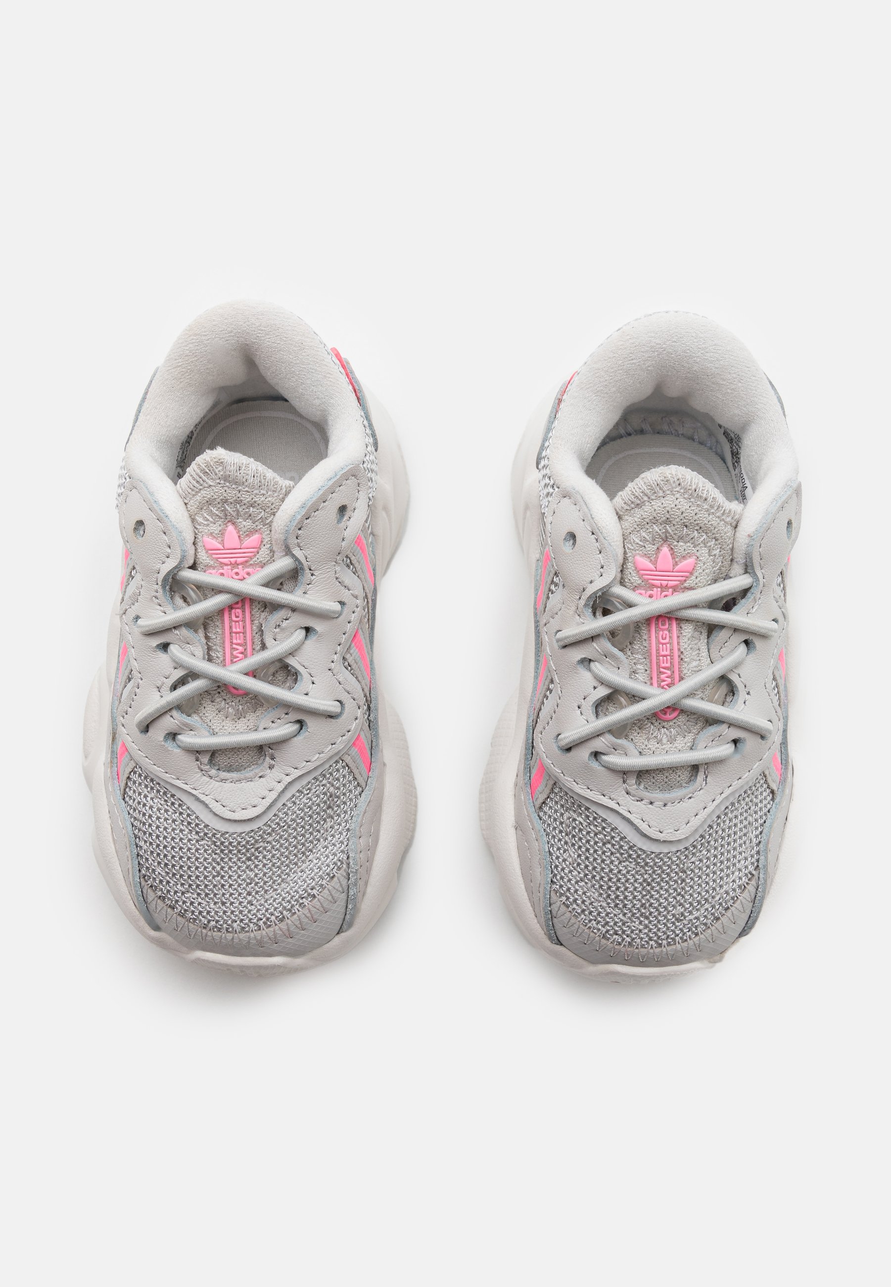 adidas Originals OZWEEGO EL UNISEX - Trainers - grey one/crystal white/beam  pink/grey - Zalando.ie