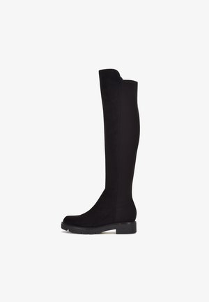TREAD - Overknee laarzen - black