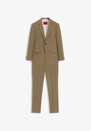 HUGO, SET - Jakkesæt - beige melange eight