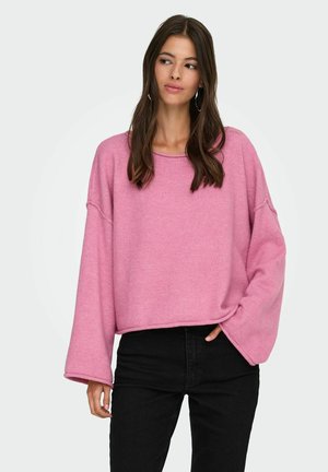 JDYRUE LIFE L/S BOAT NECK PULL  NOOS - Pullover - cashmere rose