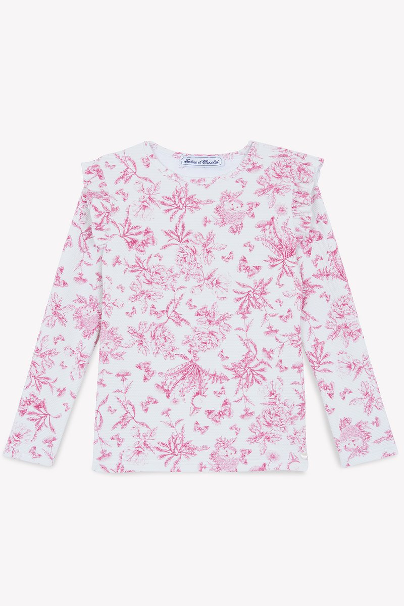 Tartine et Chocolat Longsleeve donkerroze