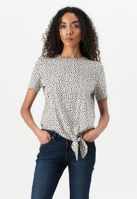 TOM TAILOR DENIM TTJONA Skinny - Vaqueros pitillo - used dark stone blue denim