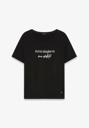 Fiorella Rubino, - T-shirt z nadrukiem