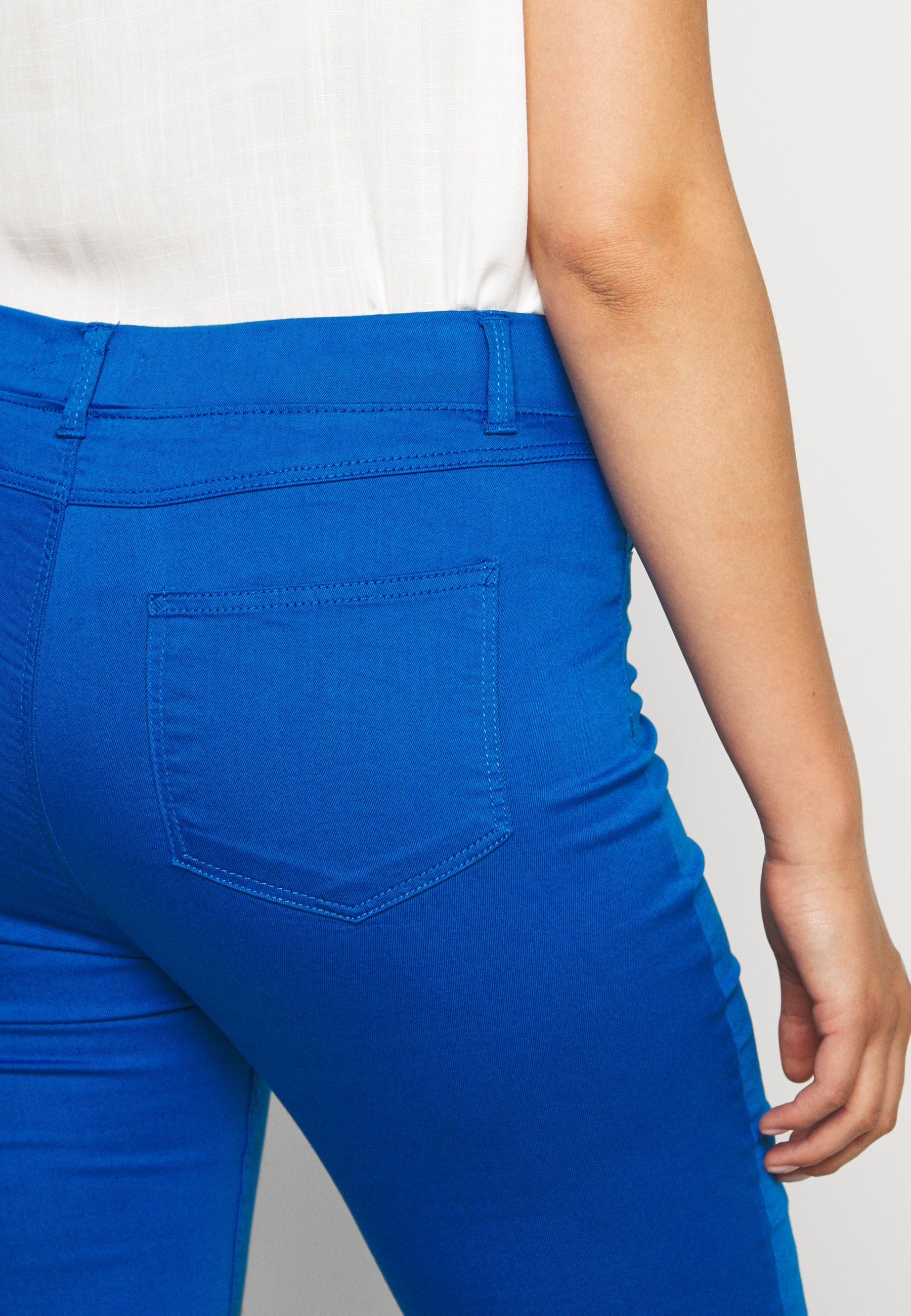 AMBER CROP - Jeggings - cobalt blue 