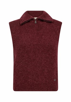 Mos Mosh, MMTHORA HIGHNECK SL KNIT - Strickpullover - cabernet
